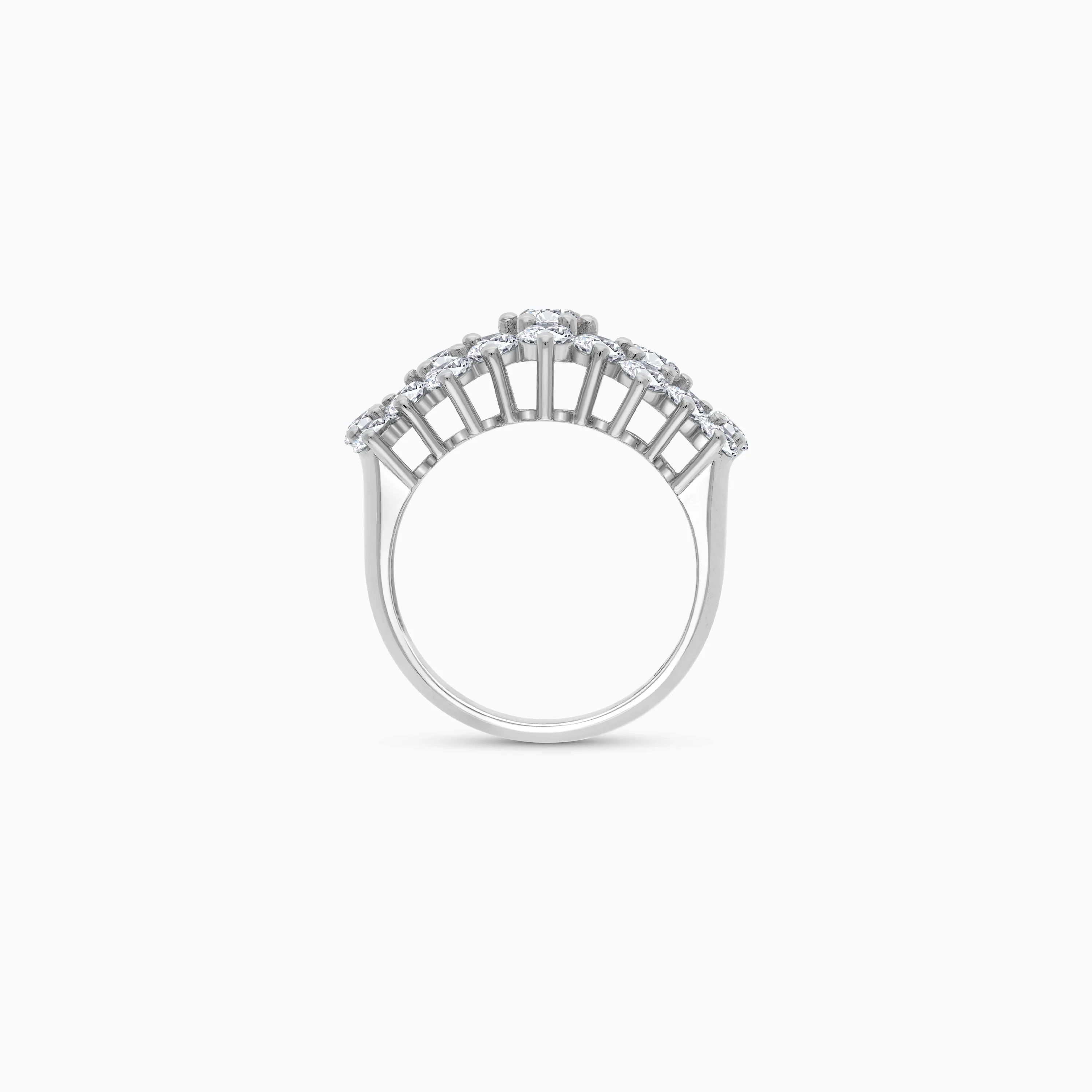 18K White Gold Solitaire Diamond Ring – Scala Collection - Image 4
