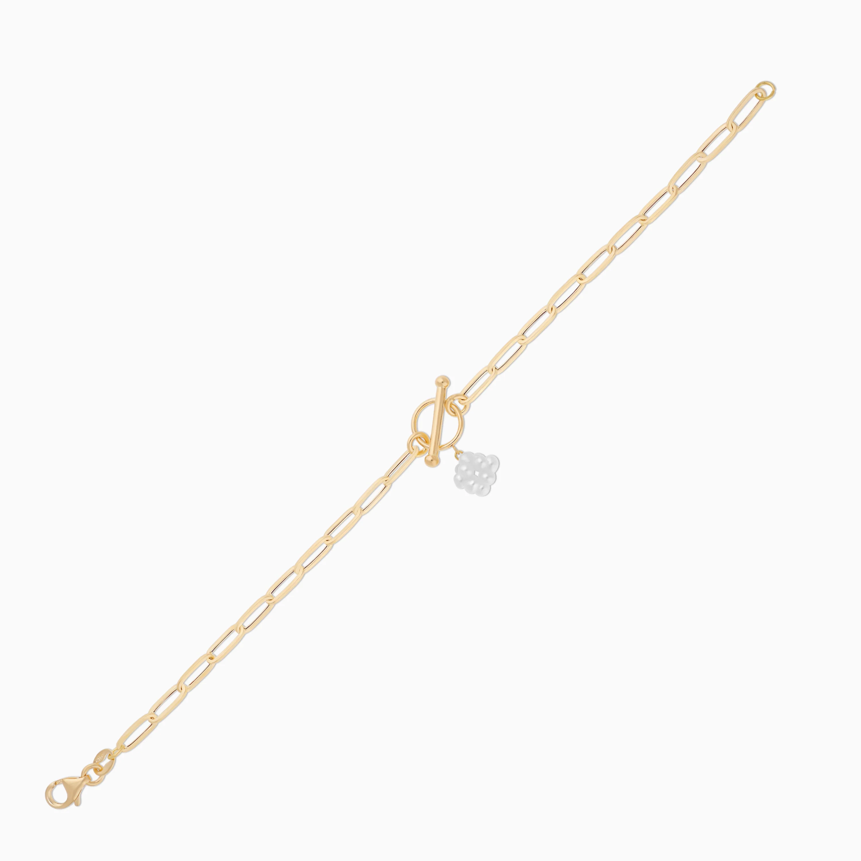 18K Gold Pearl Bracelet | Danah Timeless Elegance - Image 4