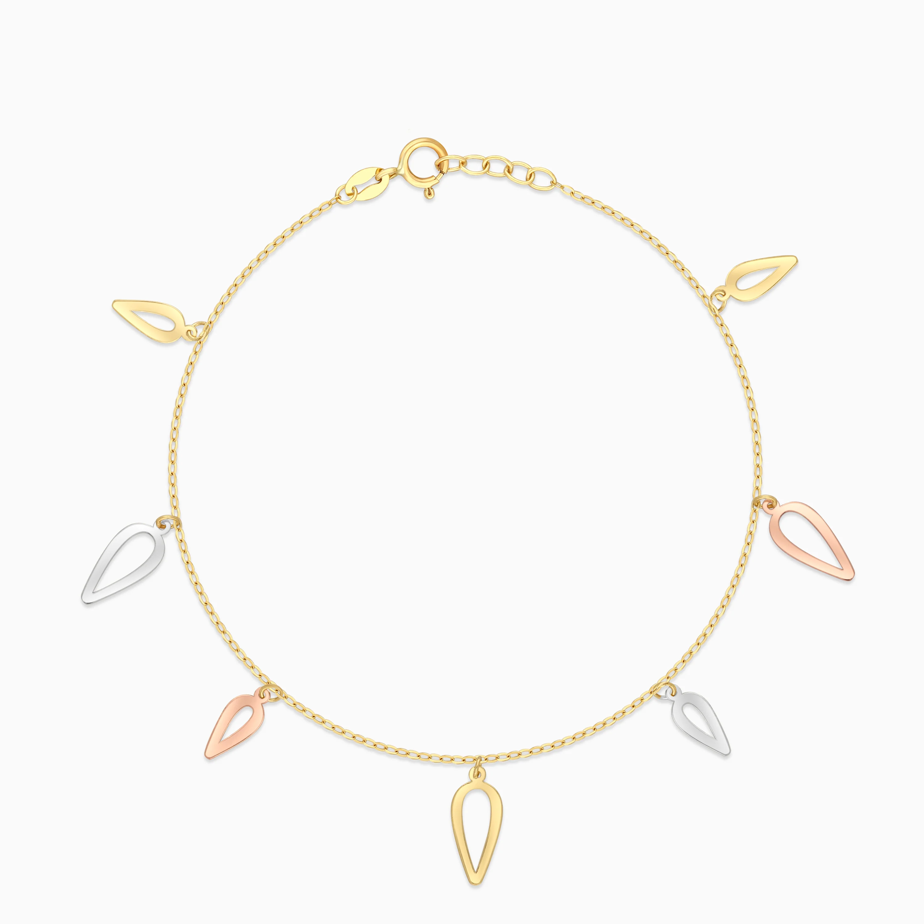 18K Multi-colour Charm Bracelet - Image 3