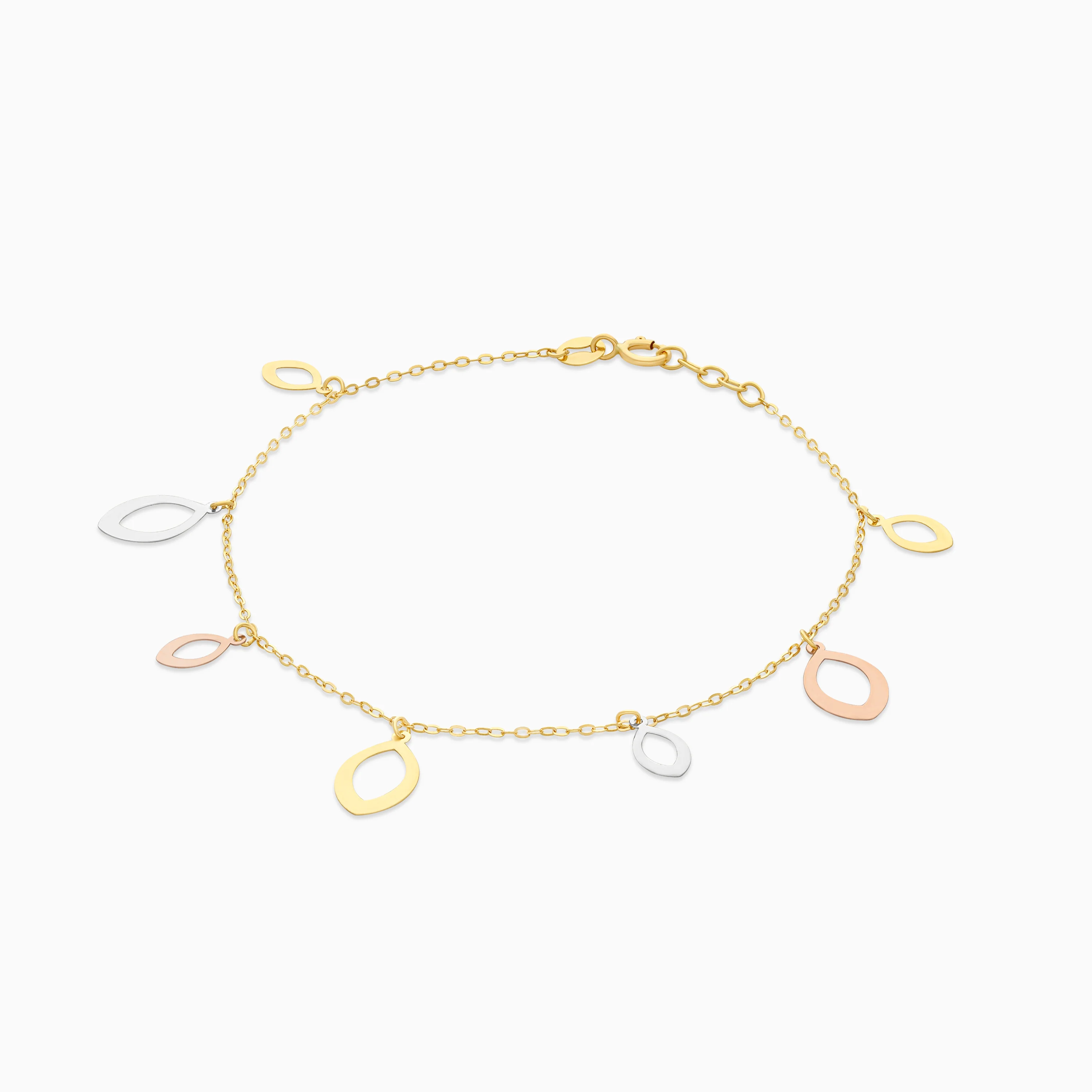 18K Multi-colour Gold Bracelet - Image 3