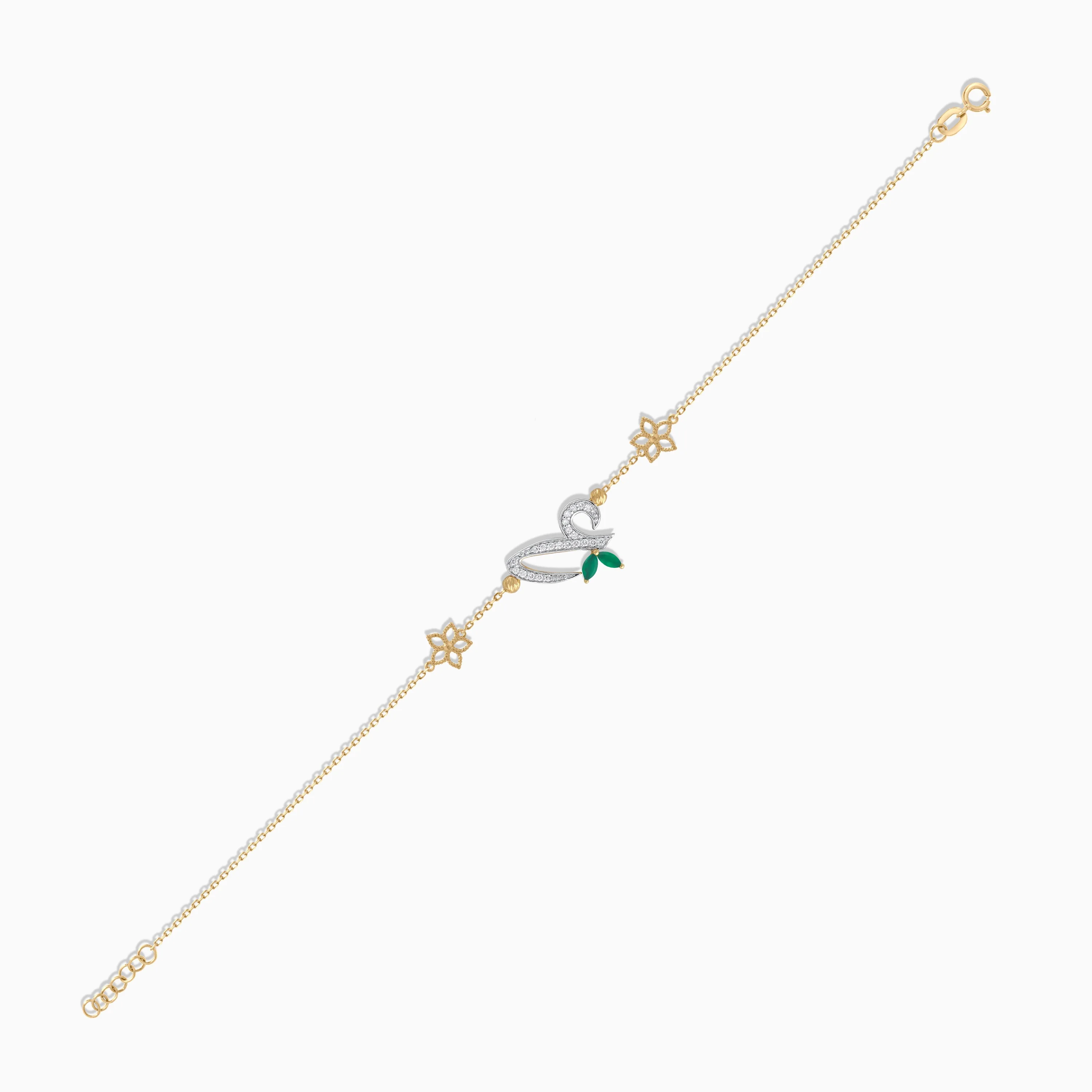 18K Rose Gold Diamond Necklace – Trendy by Jawhara - Image 3
