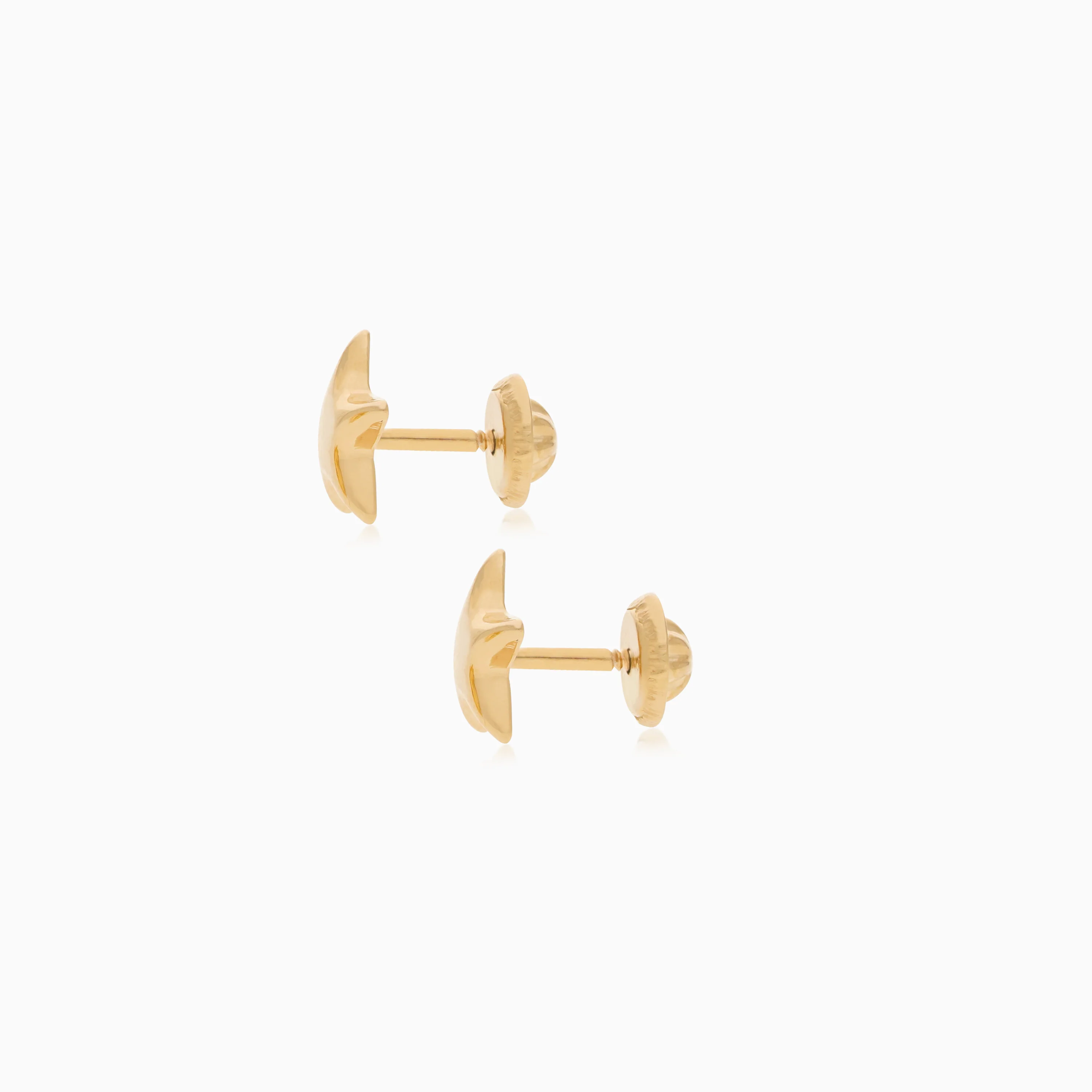 18k Yellow Gold Star Earrings | Spanish Kids Collection - Image 3