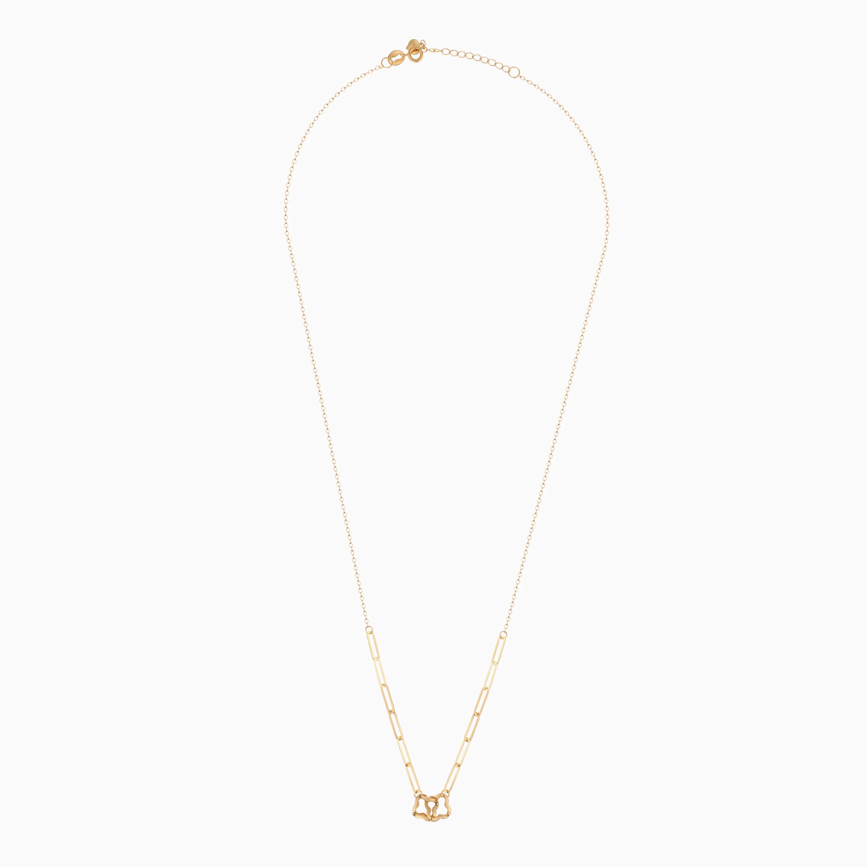 Delicate 18K Yellow Gold Necklace for Women - Image 3