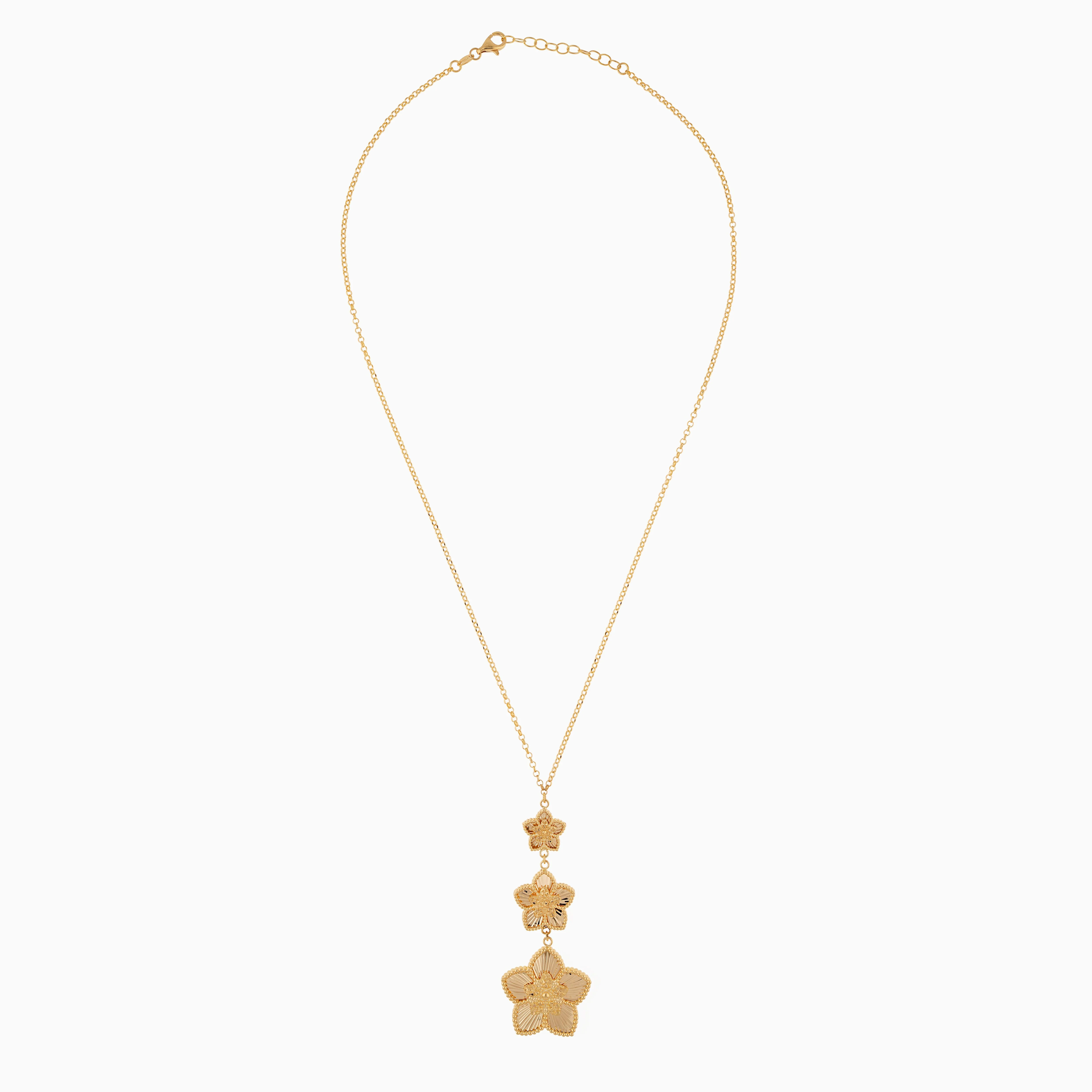 18k YELLOW GOLD NECKLACE FROM FORTUNA COLLECTION - Image 2