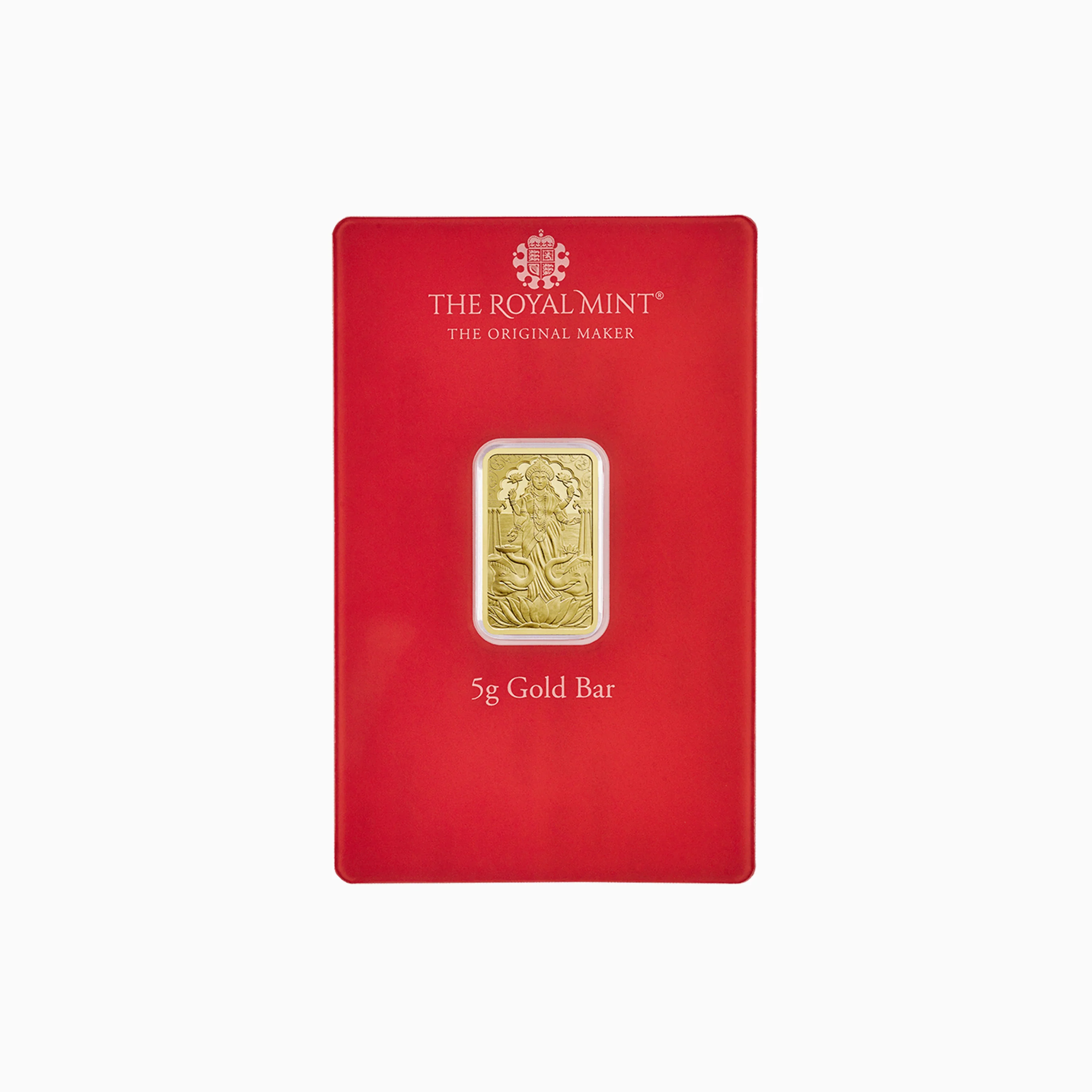Lakshmi 5g Gold Bullion Minted Bar - Image 2