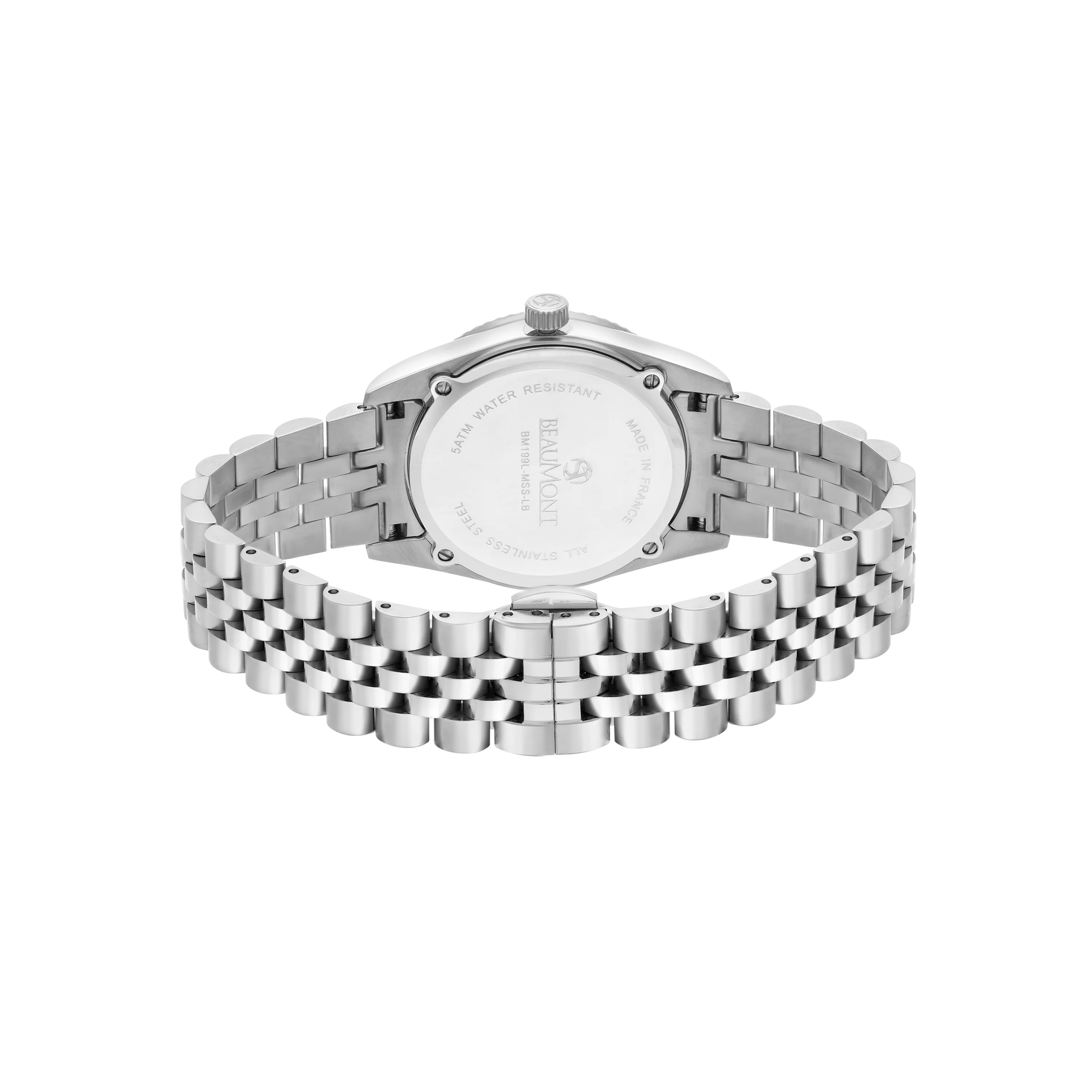 Light Blue Quartz Beaumont Ladies Watch - Image 3
