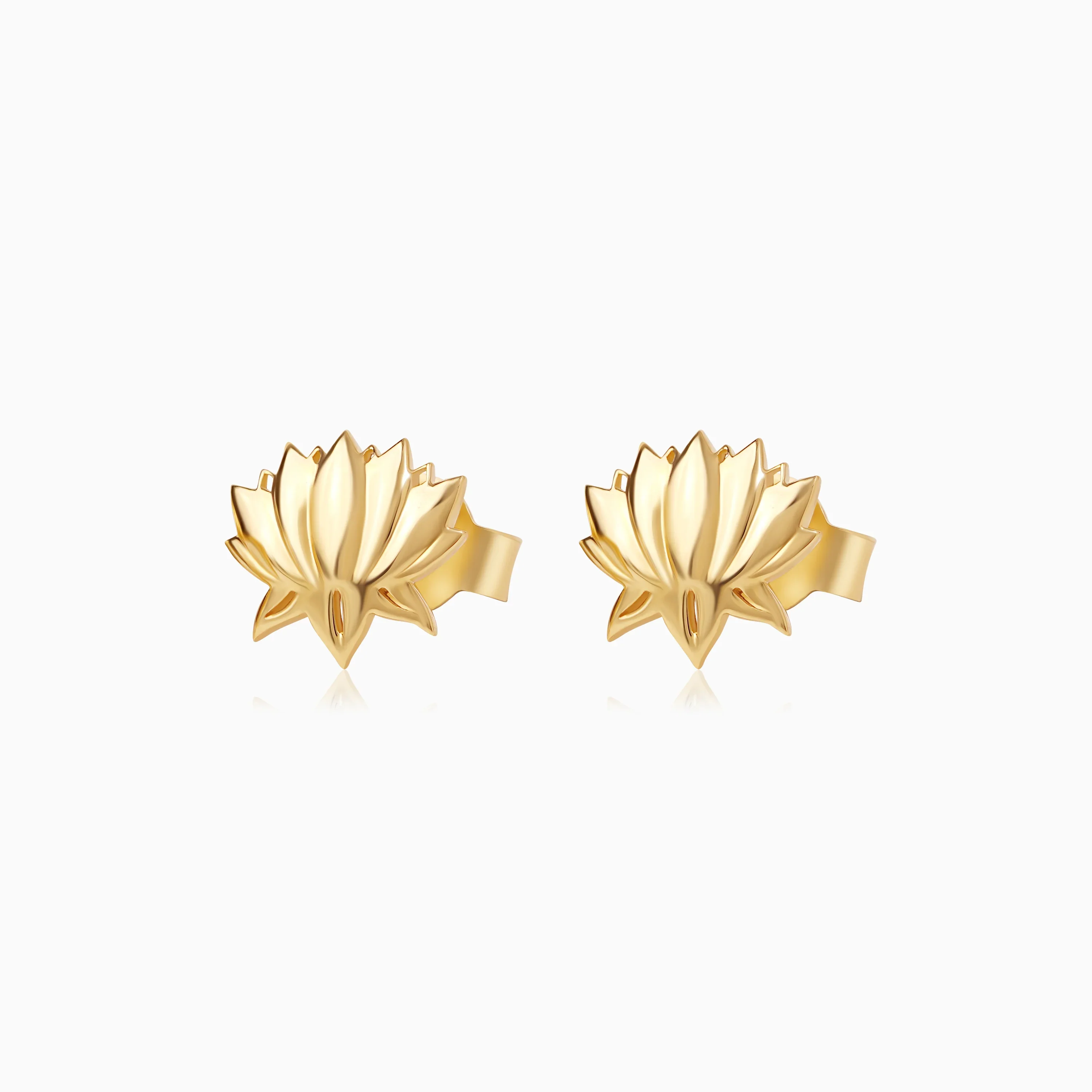 Princess Jasmine Earrings 18k yellow gold | Disney - Image 2