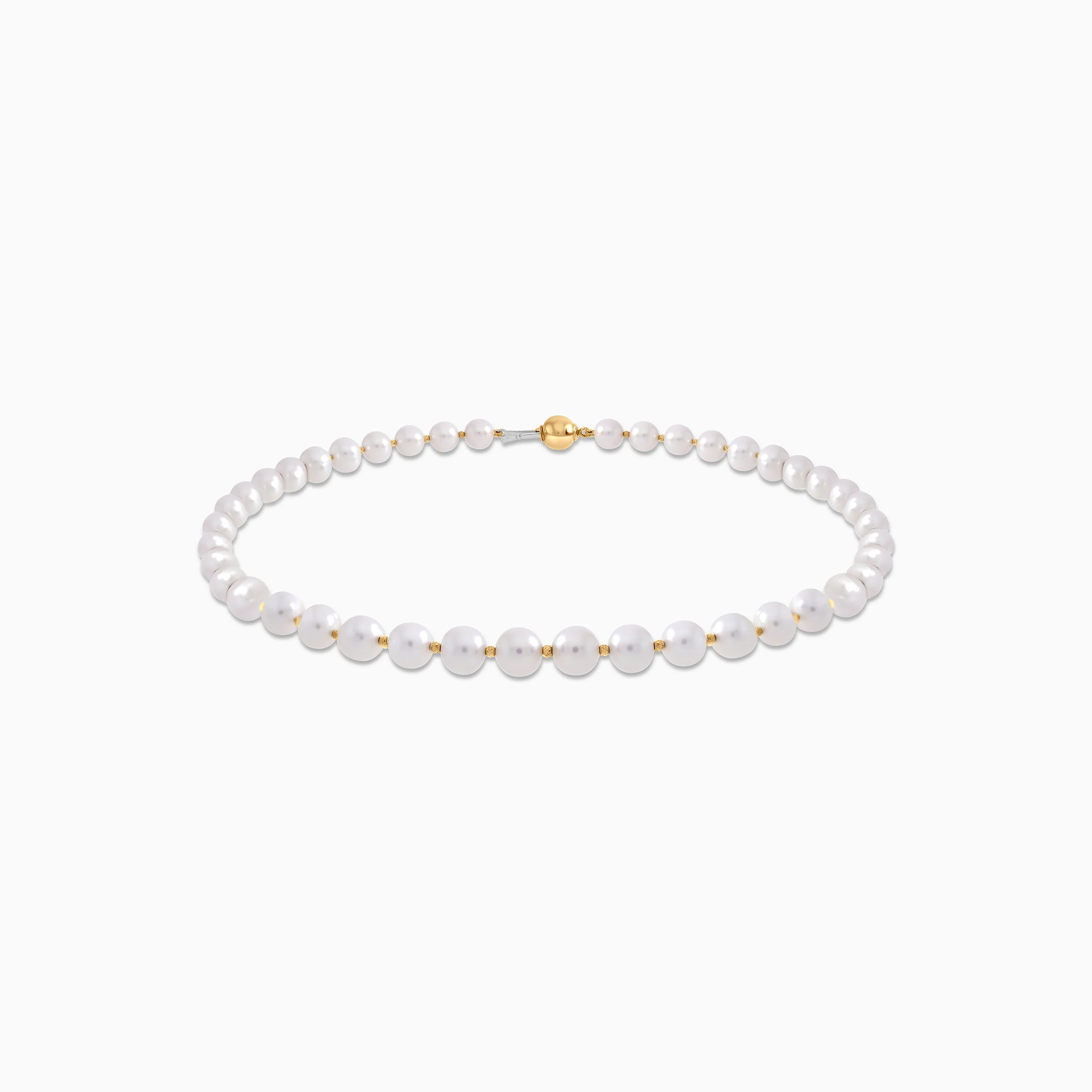 18k Yellow Gold Pearl Choker | Danah Collection - Image 3