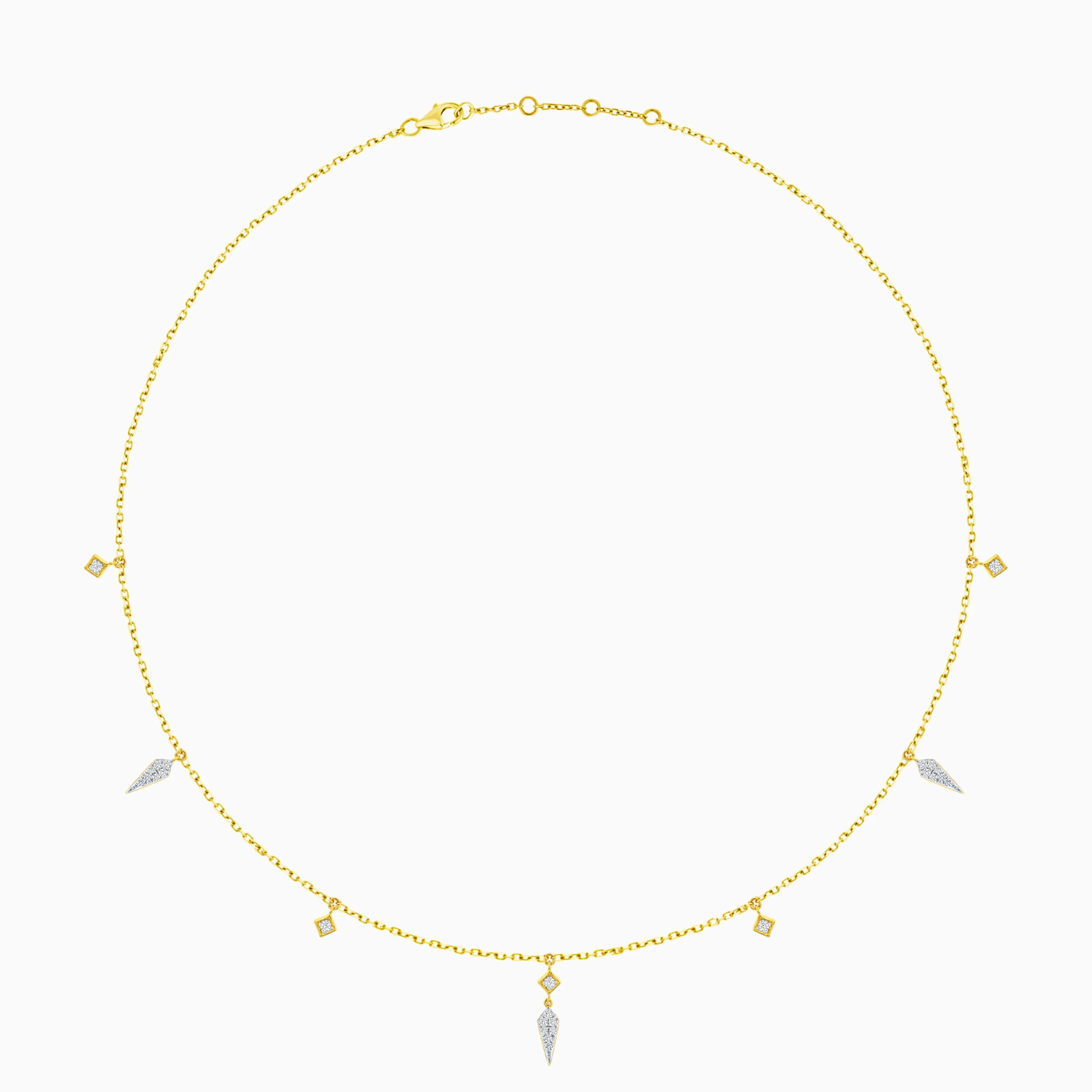 Yellow Gold Diamond Choker | Fine Luxury Jewellery - Image 3